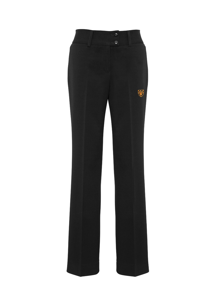 Paeroa College Senior Girls Fitted Trouser Black